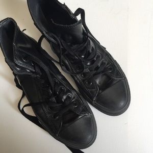 Levi’s black shoes